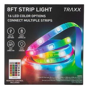 8ft LED Strip Light with Remote